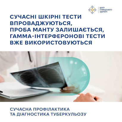 Сучасна профілактика та діагностика туберкульозу